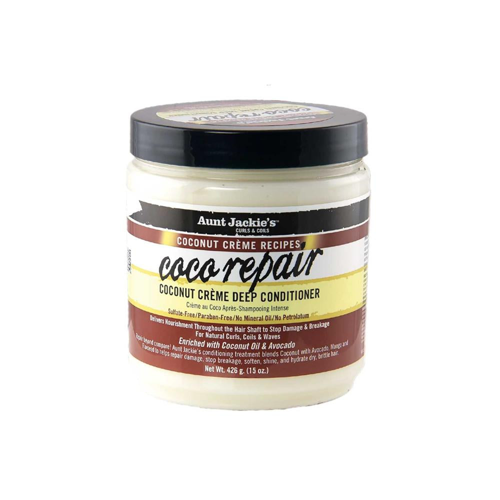 Aunt Jackie's Coco Repair Deep Conditioner - 443ml - Becurly
