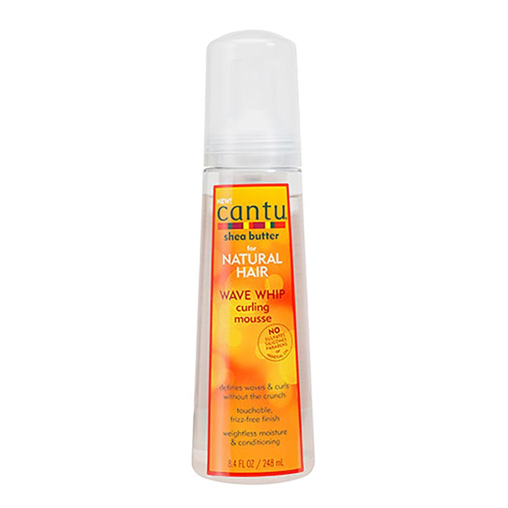 Cantu Shea Butter Natural Wave Whip Curl Mousse 8.4oz/ 248ml - Becurly