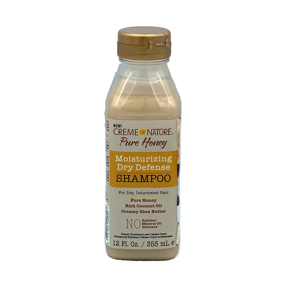 Creme Of Nature Pure Honey Hydrating Dry Defence Shampoo - 355ml - Becurly