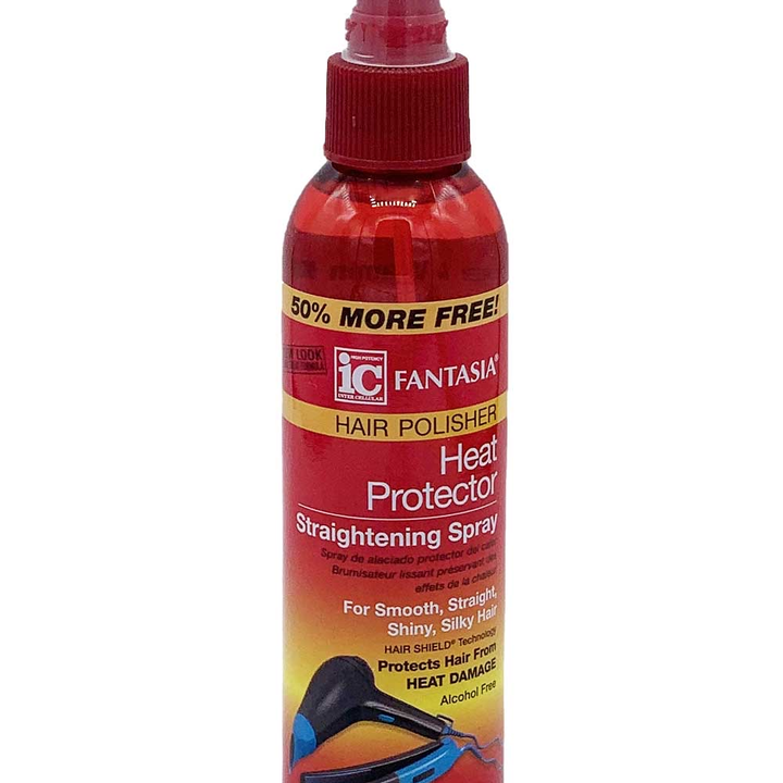 Fantasia IC Hair Polisher Heat Protector Straightening Spray - 178ml | BeCurly.nl - Becurly