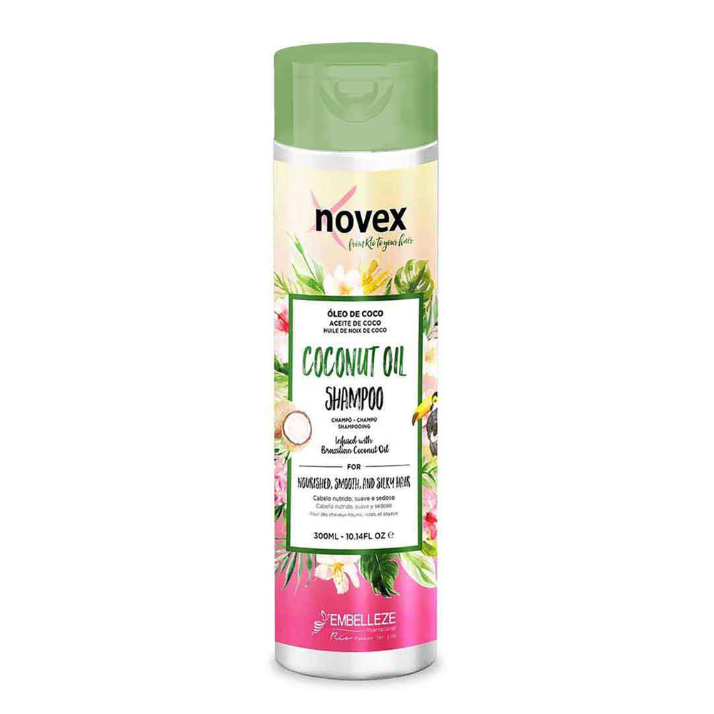 Novex Coconut Oil Shampoo 300ml - Becurly