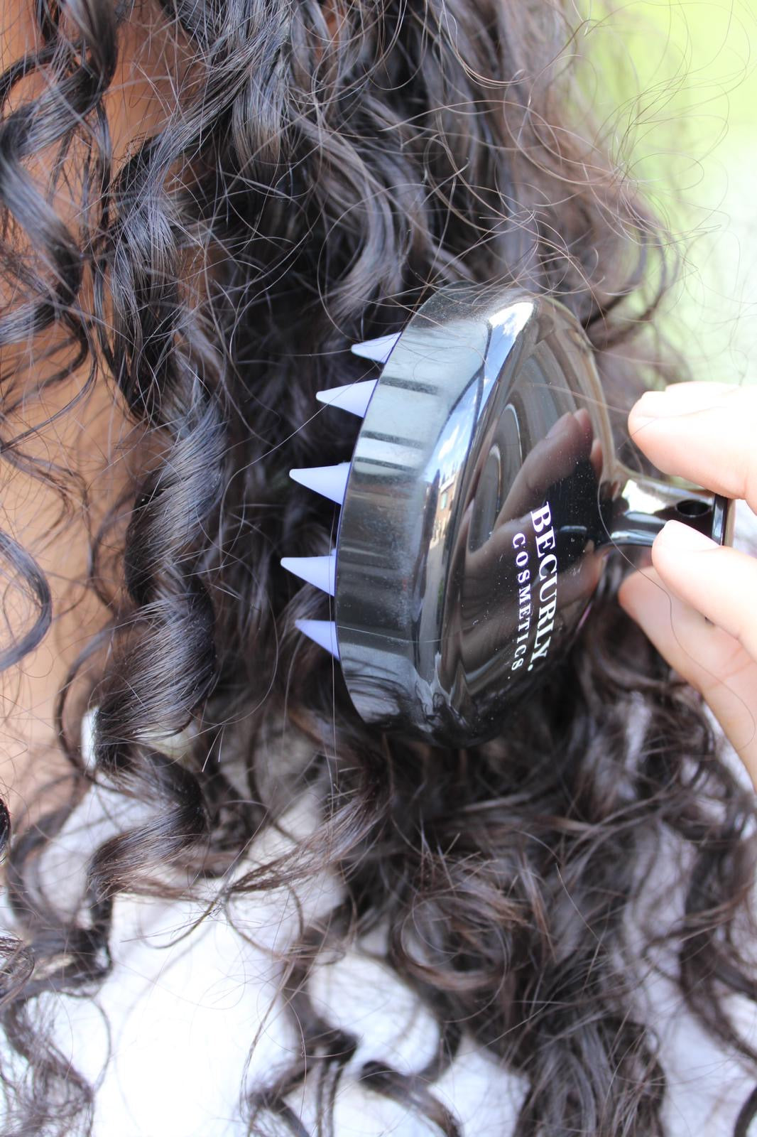 BeCurly Shampoo Borstel - Zwart - Becurly