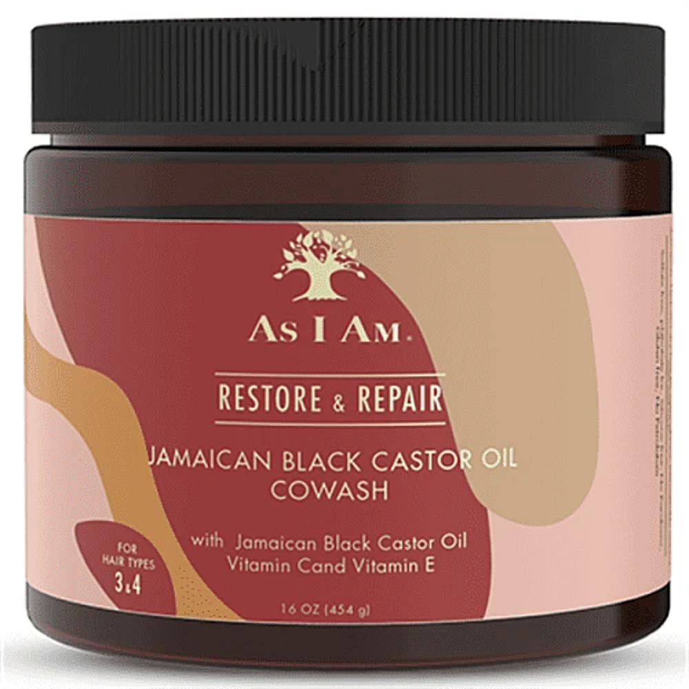 As I Am Jamaican Black Castor Oil CoWash 16oz - Becurly